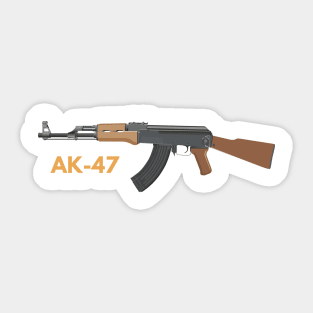 AK-47 Assault Rifle Sticker